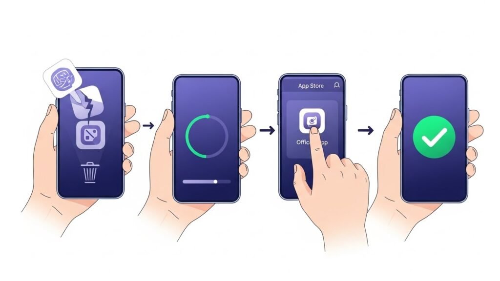 تم تسجيل خروجك من واتساب