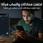اختفاء محادثات واتساب فجأة