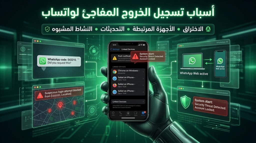 تسجيل الخروج من واتساب فجأة: لماذا يطلب التطبيق تسجيل الدخول مرة أخرى؟ الأسباب التي قد تعني أن حسابك في خطر تسجيل الخروج من واتساب فجأة