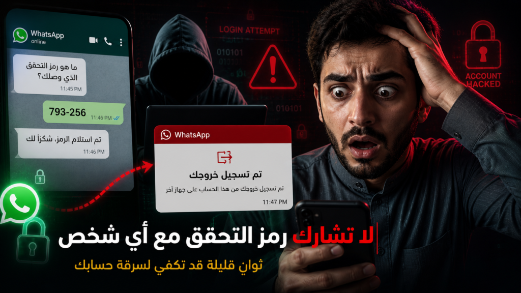 لماذا يطلب واتساب رمز التحقق مرة أخرى