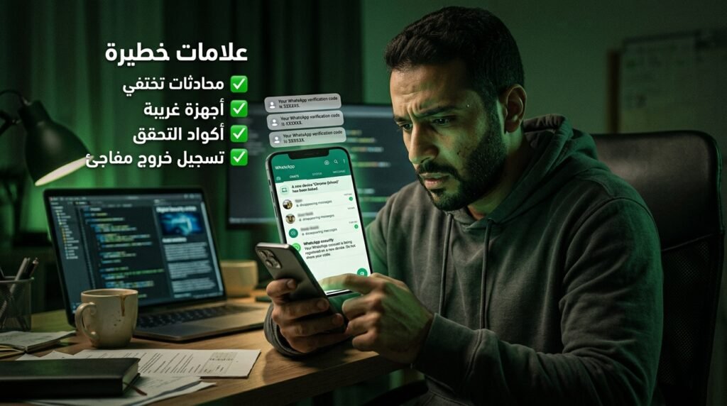 اختفاء محادثات واتساب فجأة