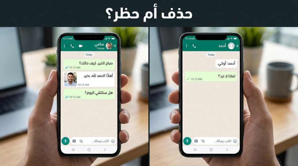 كيف أعرف أن الشخص حذف رقمي من واتساب