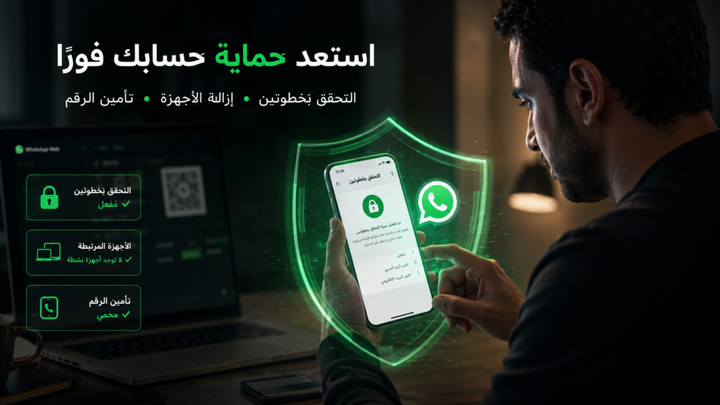 فتح واتساب من هاتف آخر