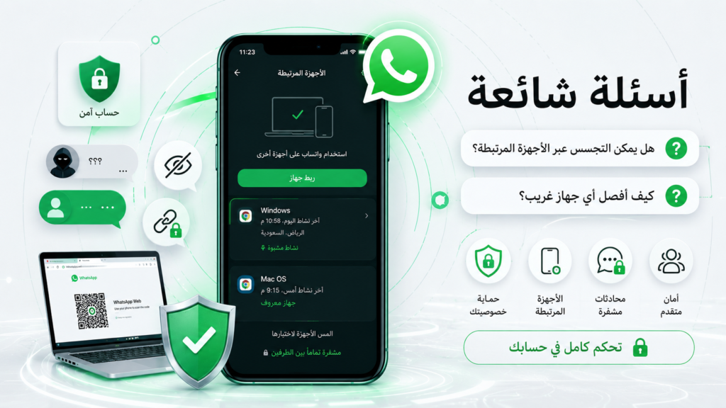 اختراق واتساب من جهاز مرتبط