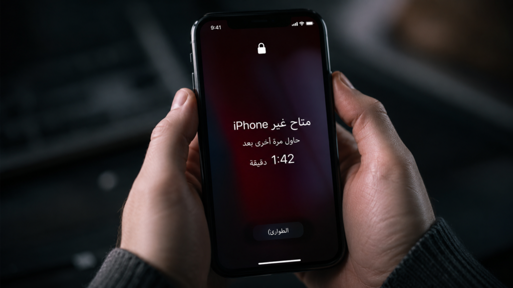 نسيت رمز قفل الآيفون؟ 7 طرق لفتح الآيفون إذا نسيت رمز الدخول (دليل 2026) نسيت رمز قفل الآيفون