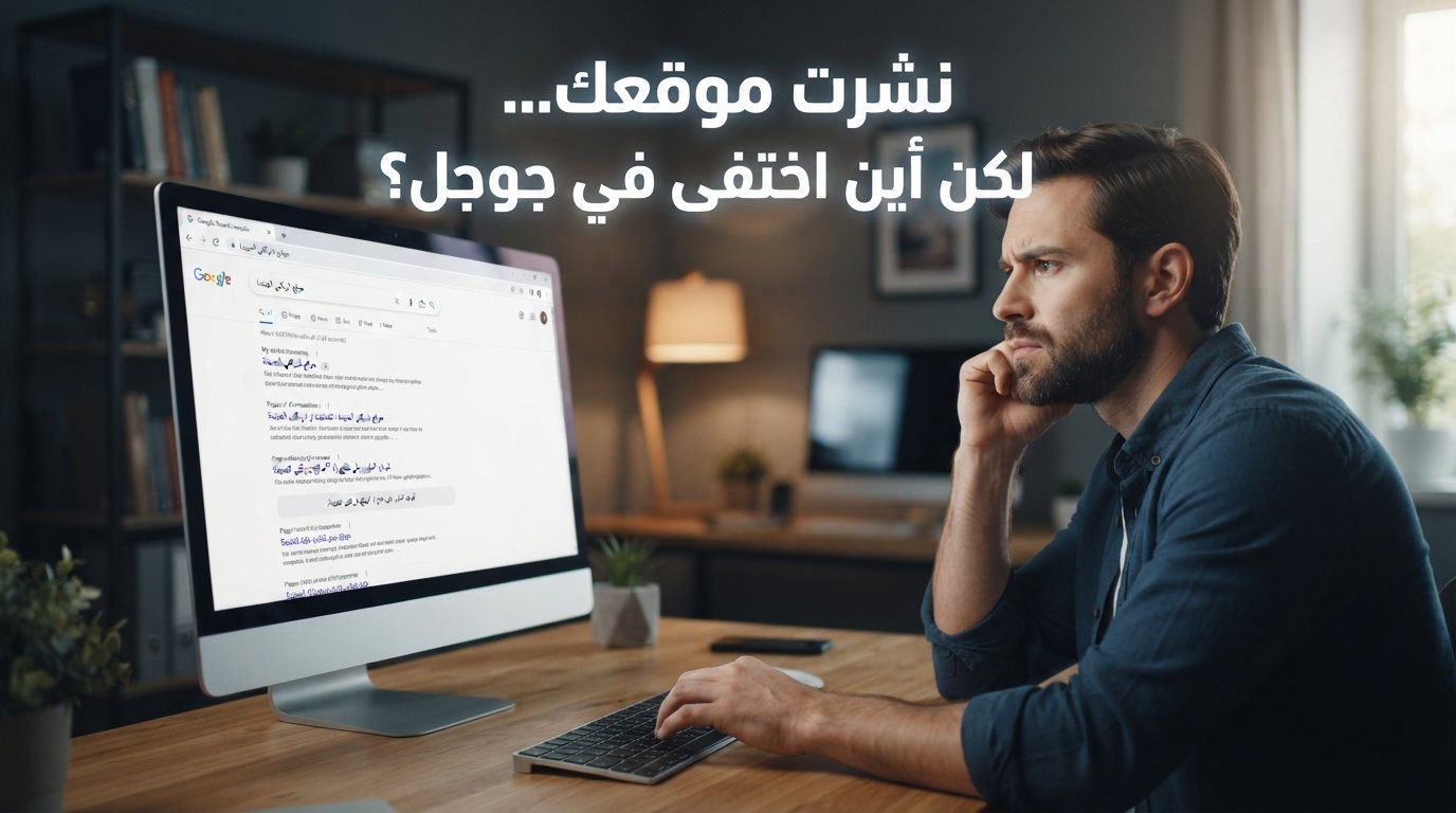 لماذا لا يظهر موقعي في جوجل؟ دليل تشخيص المشكلة وحلها خطوة بخطوة لماذا لا يظهر موقعي في جوجل