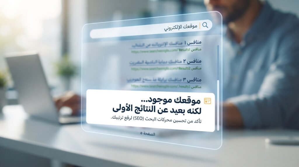 لماذا لا يظهر موقعي في جوجل