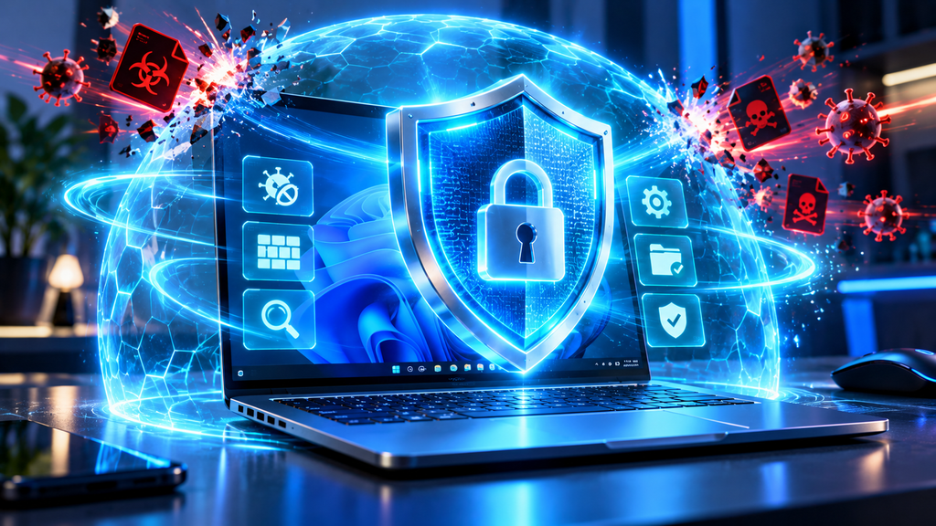 فحص وتطهير الويندوز من الفيروسات باستخدام Windows Security
